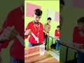 Students of class 5 were very curious to know can we lit a fire on water? #scienceacademy