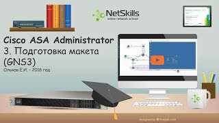 3. Cisco ASA Administrator. Подготовка макета (GNS3) 3. Cisco ASA Administrator. Подготовка макета (GNS3)