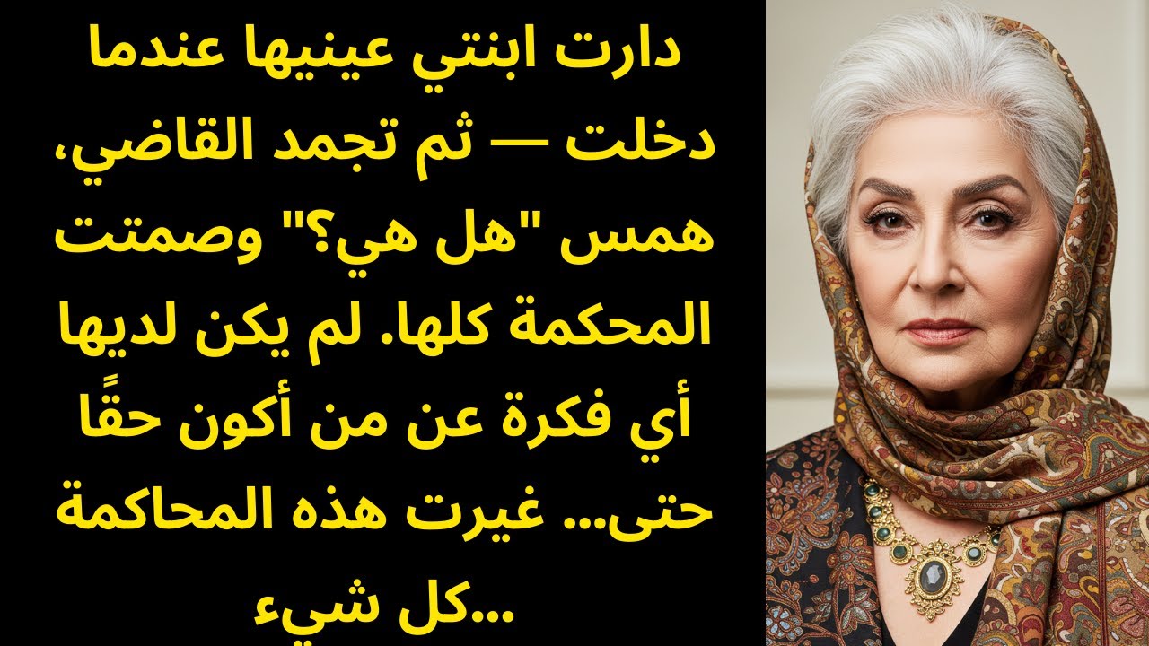 أذلتني ابنتي في المحكمة — حتى تعرف القاضي على من أكون حقًا