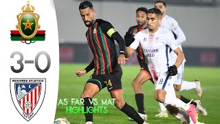 far vs mat maroc football botola pro inwi 2024 ملخص مباراة الجيش الملكي ضد المغرب التطواني