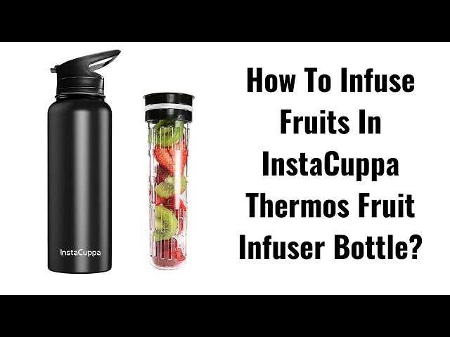 How To Use InstaCuppa Insulated Tea Infuser Bottle as Tea Infuser