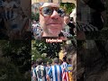 Bir anda kendimi taraftarların arasında buldum ⚽😭
