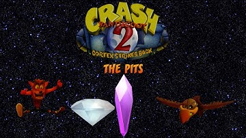 Crash Bandicoot 2 NST 100% Playthrough - Part 5 The Pits (Crystal And All Boxes)