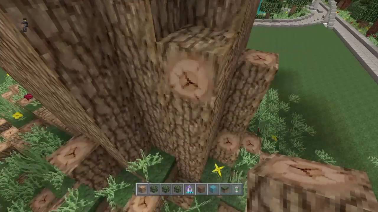 Minecraft Construction suivie d'un Arbre géant! - YouTube