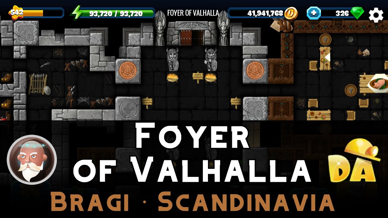 Foyer of Valhalla | Bragi #18 | Diggy's Adventure