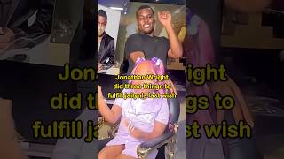 Jonathan wright did three things to fulfill jaiyn’s last wish#shorts#celebrity#jonathan