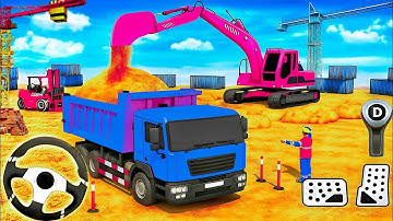 👷🏻City Road Construction Simulator 🚧 - Heavy JCB Games 2025 - Android Gameplay part- 4