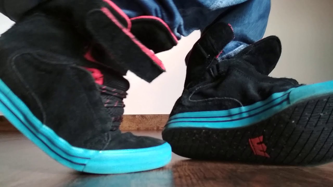 Supra TK Society black/blue/red - YouTube