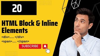 Lec 20 - HTML Block & Inline Elements