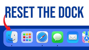 Reset the Dock in MacOS Sequoia (2025)