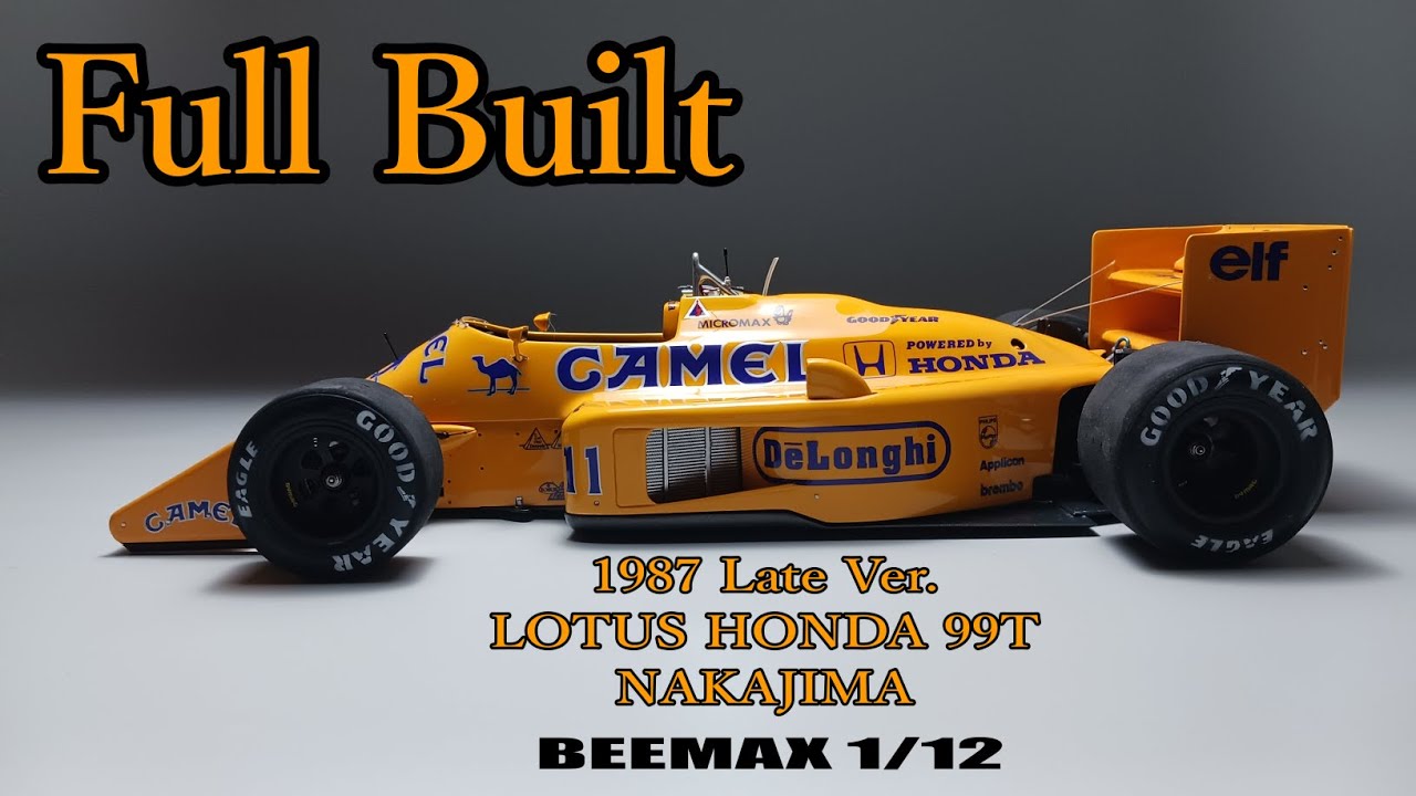 《Full Built》【BEEMAX】LOTUS HONDA 99T 1987 Late Ver. S.NAKAJIMA