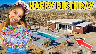 SURPRISING my WIFE with DREAM VACATION HOME for her BIRTHDAY | The Unicorn Family