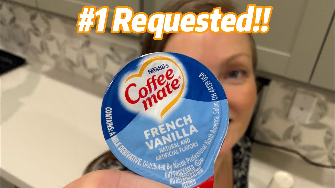 My Coffee Bar MUST-HAVE ☕✨ French Vanilla Creamer Singles