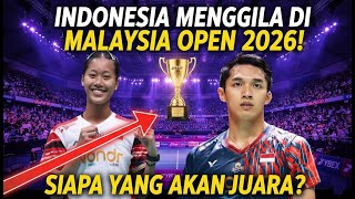 SHOCKING! Team Indonesia Surrounded by Giants at Malaysia Open 2026—Putri KW’s Solo !