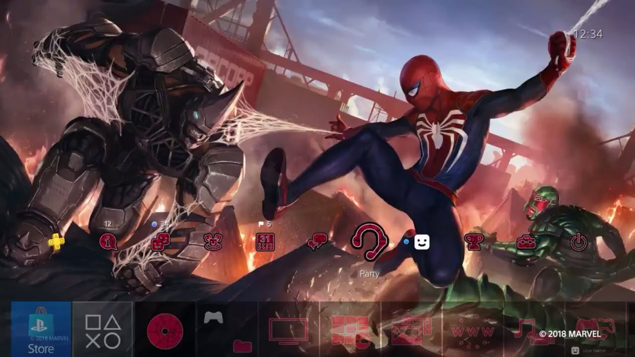 Spider-Man PS4 Theme