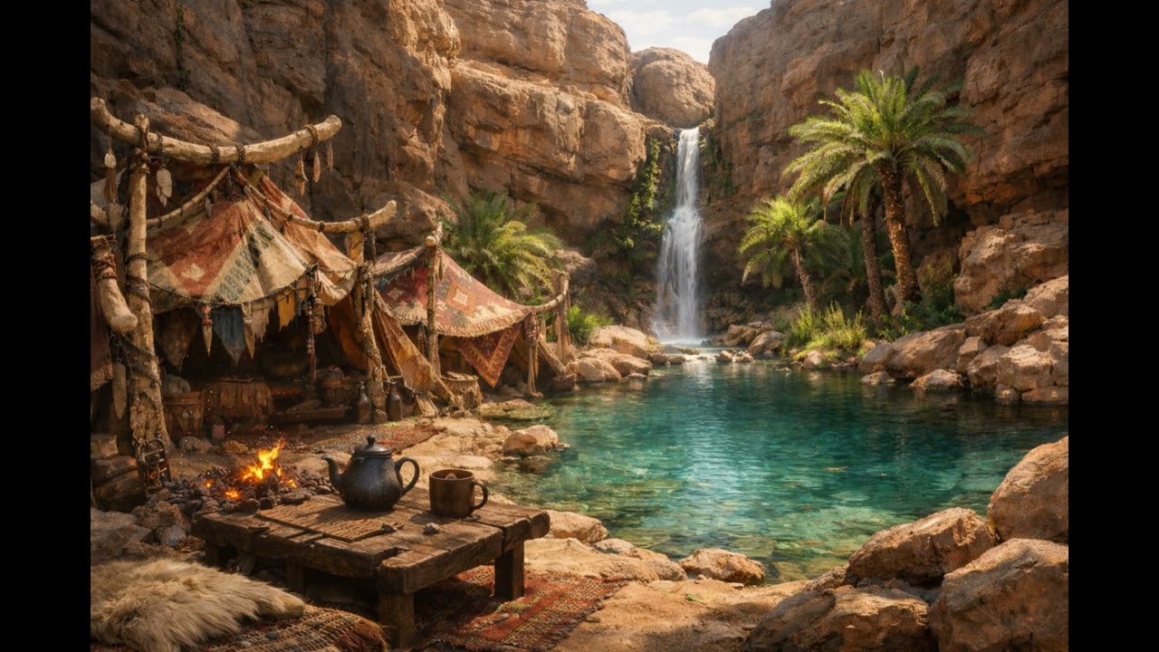 Monster Hunter Ambience Music – Desert Oasis Camp