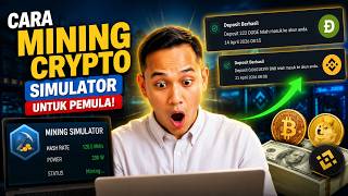 Cara Saya Dapat Uang dari Mining Crypto Simulator untuk Pemula! (2026) | FREE TO PLAY