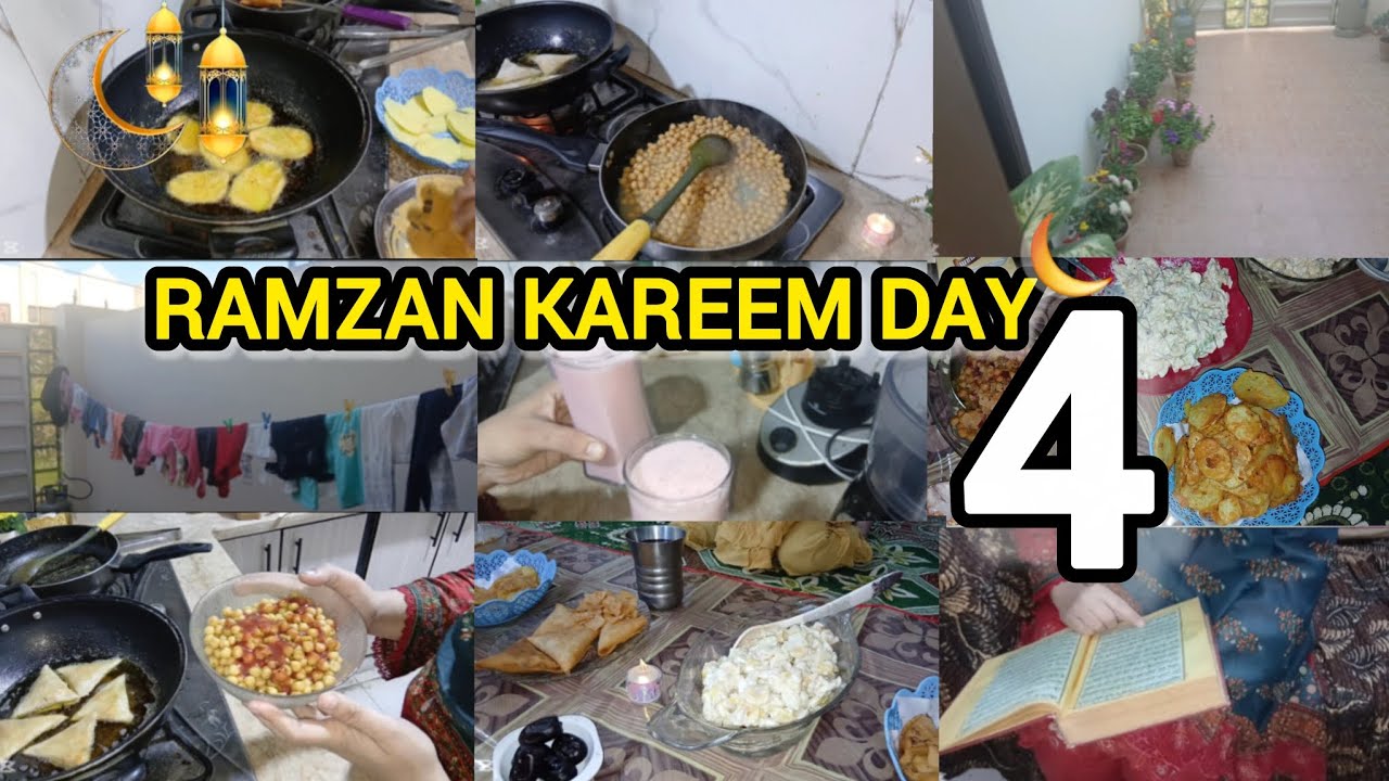RAMZAN KAREEM DAY 4🌙| PAKISTANI MOM SEHRI TILL IFTAAR ROUTINE 💫| DAILY ROUTINE VLOGS-RAMZAN SERIES 🌟