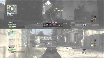 The best split screen player on COD MW3 Gameplay (PS3) Ep-4