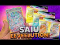 TIRAMOS UMA EEVEELUTION! Abrindo 3 Blisters Quadrúplos de Pokémon Evoluções Prismáticas!