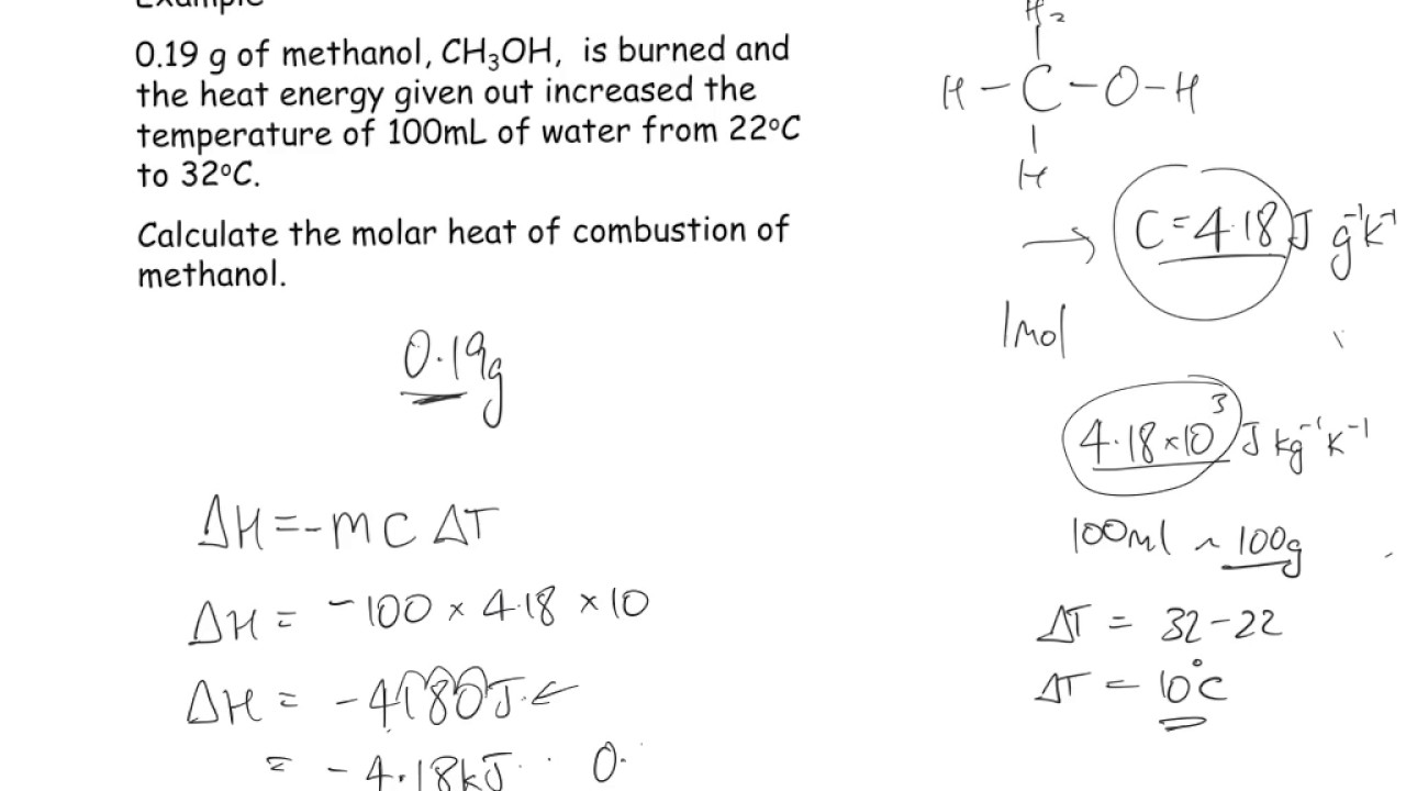 Standard Enthalpy Of Combustion Calculator at Toby Wise blog
