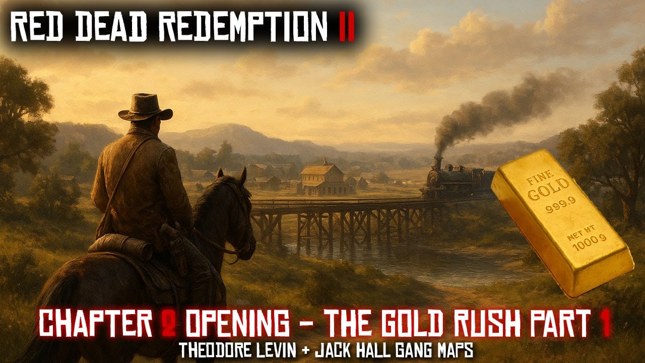 RDR2 Chapter 2 Opening - The Gold Rush Part 1 – Theodore Levin & Jack ...