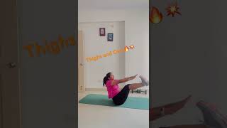 Core and Inner thighs burner??viral trending shorts fitmomsfatburn videos fitness athome