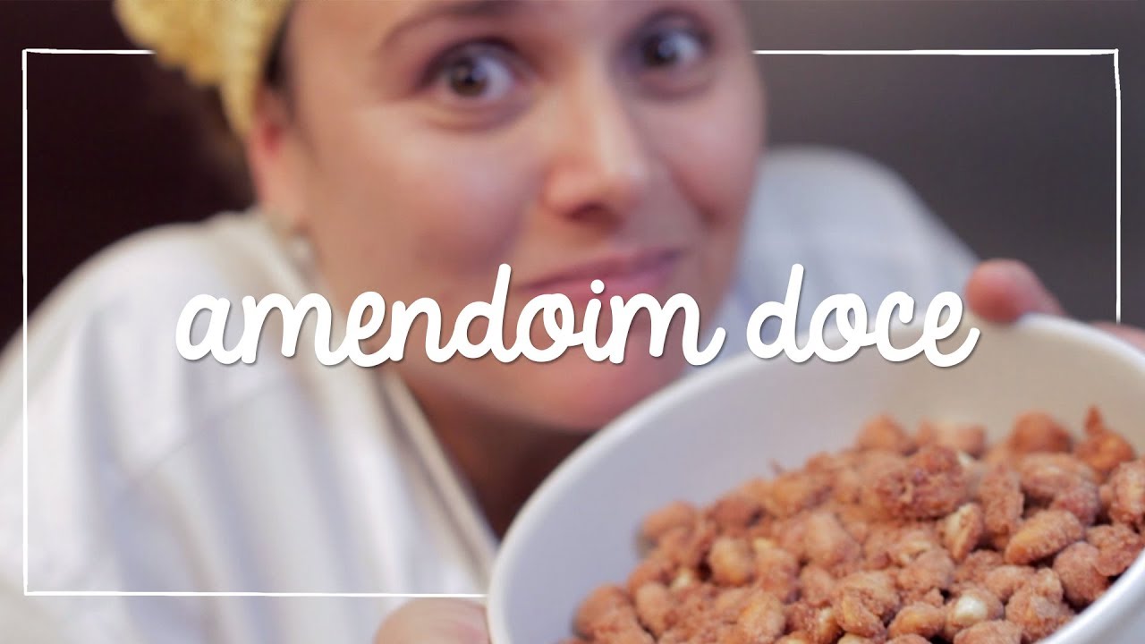 AMENDOIM caramelizado para fazer em casa - Chef Betina