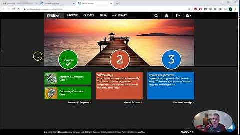 How to Access Savvas EasyBridge Realize and MathXL