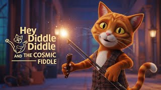 Hey Diddle Diddle β Cat and the Cosmic Fiddle π±ππ» | Nursery Rhyme Remix | Fun Learning Song for Kids