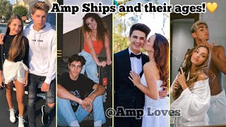 Full Amp Squad Couples and their ages!❤️ Update