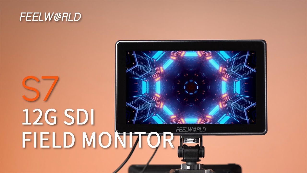 FEELWORLDがS7を発売 - 12G-SDI搭載7インチオンカメラモニター