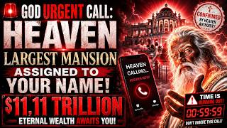 GOD URGENT CALL: HEAVEN LARGEST MANSION ASSIGNED TO YOUR NAME! CLAIM NOW OR LOOSE FOREVER!