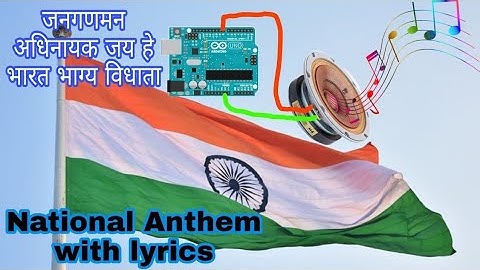 DIY | Arduino , jana gana mana National Anthem using Arduino and speaker/ buzzer #RC Invention
