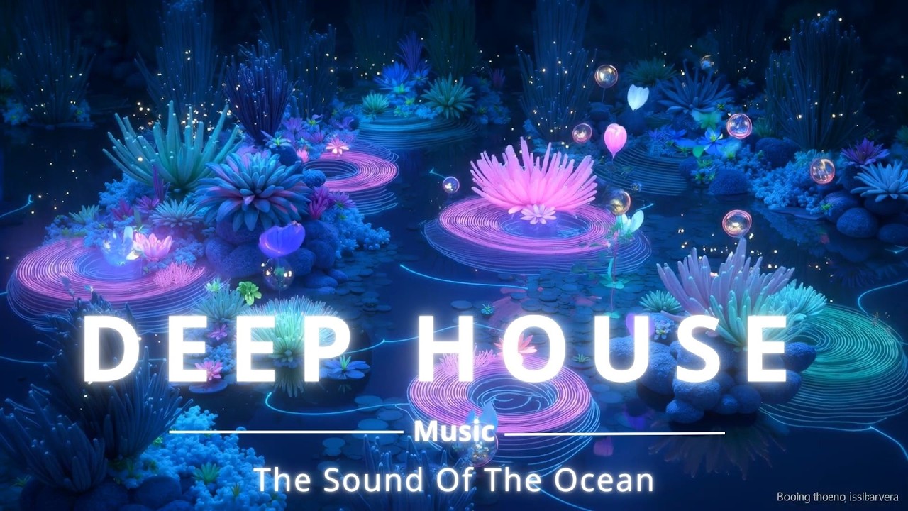 Deep House Релаксация ~ Эфирный Подводный Сад | Расслабляющая Электронная Музыка