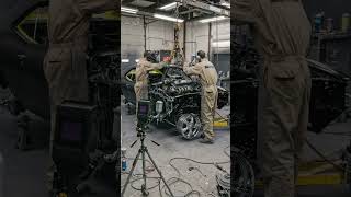 Abandoned 1969 Chevy Camaro Full Restoration | Barn Find to Beauty #shorts #shortsfeed #short