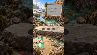 Missing Addends to 10: Seashell Math with Tiko | 3 Quick Problems #Shorts News
