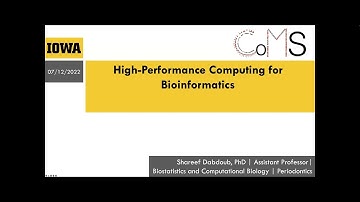 Introduction to high-performance computing (HPC) | Shareef Dabdoub