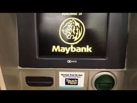 MAYBANK ATM - Pembayaran Melalui JomPay Menggunakan Mesin ATM Maybank
