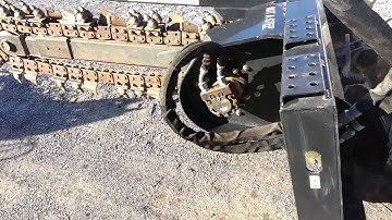 Bobcat LT313 Trencher!