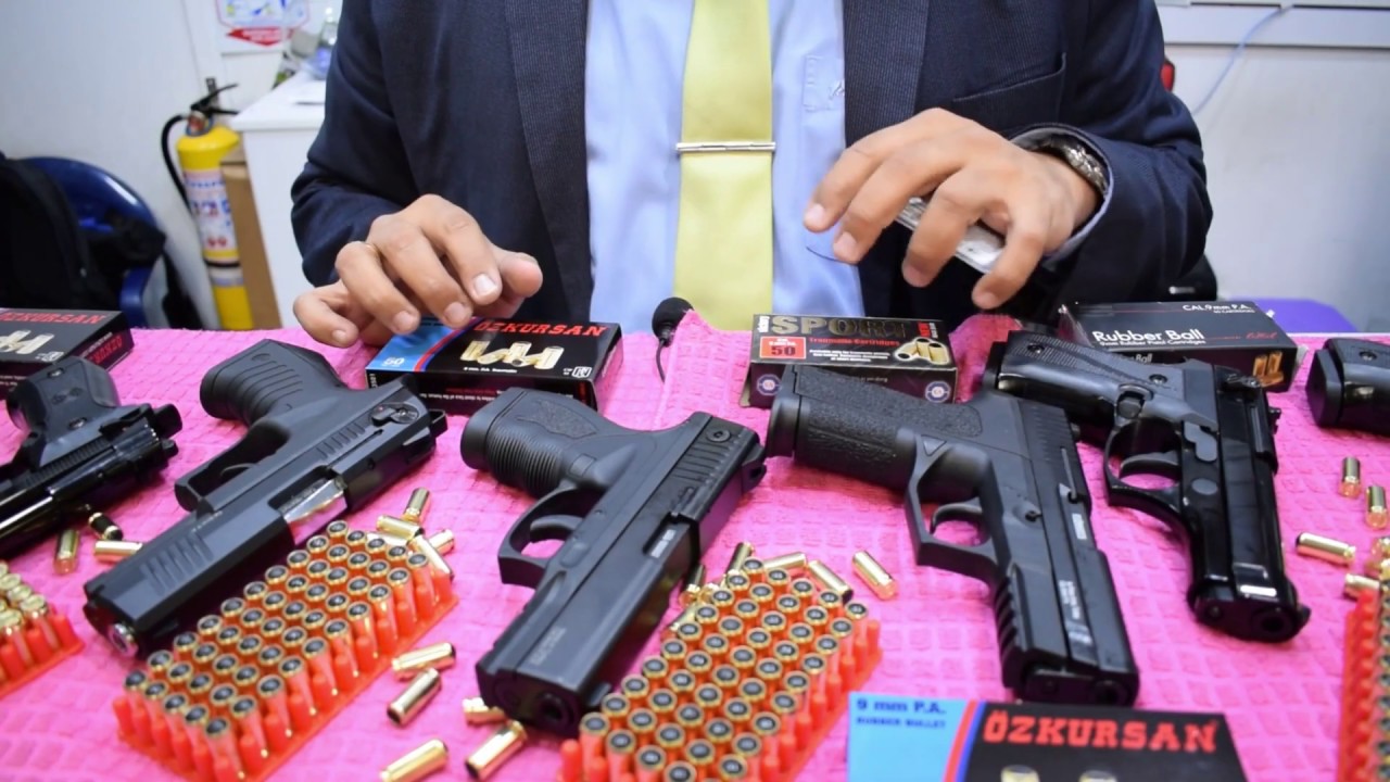 Las pistolas traumáticas, el peligroso juguete que se comercializa en  Colombia