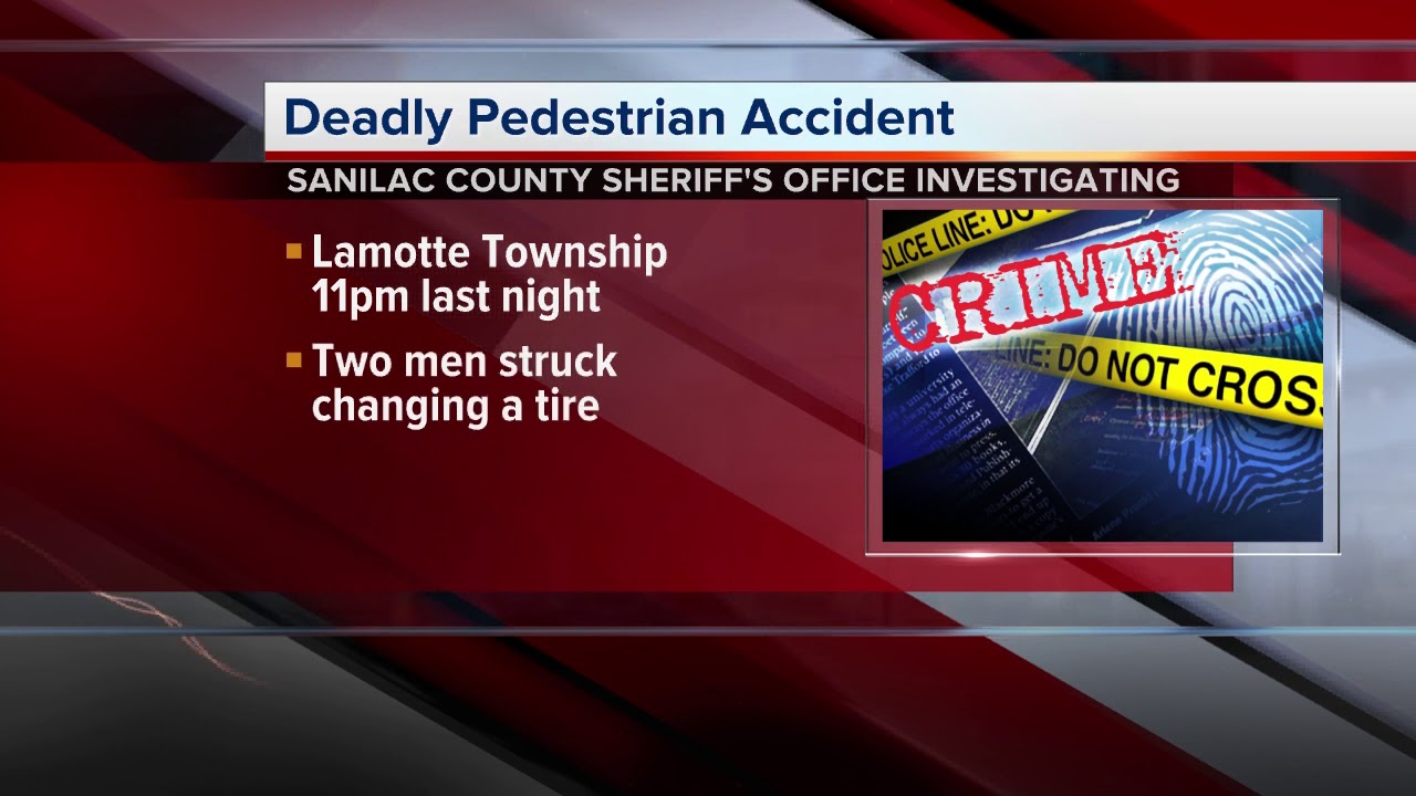 22-year-old man killed while changing tire in Sanilac County