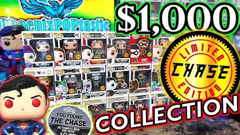 $1,000 Funko Pop CHASE Collection!