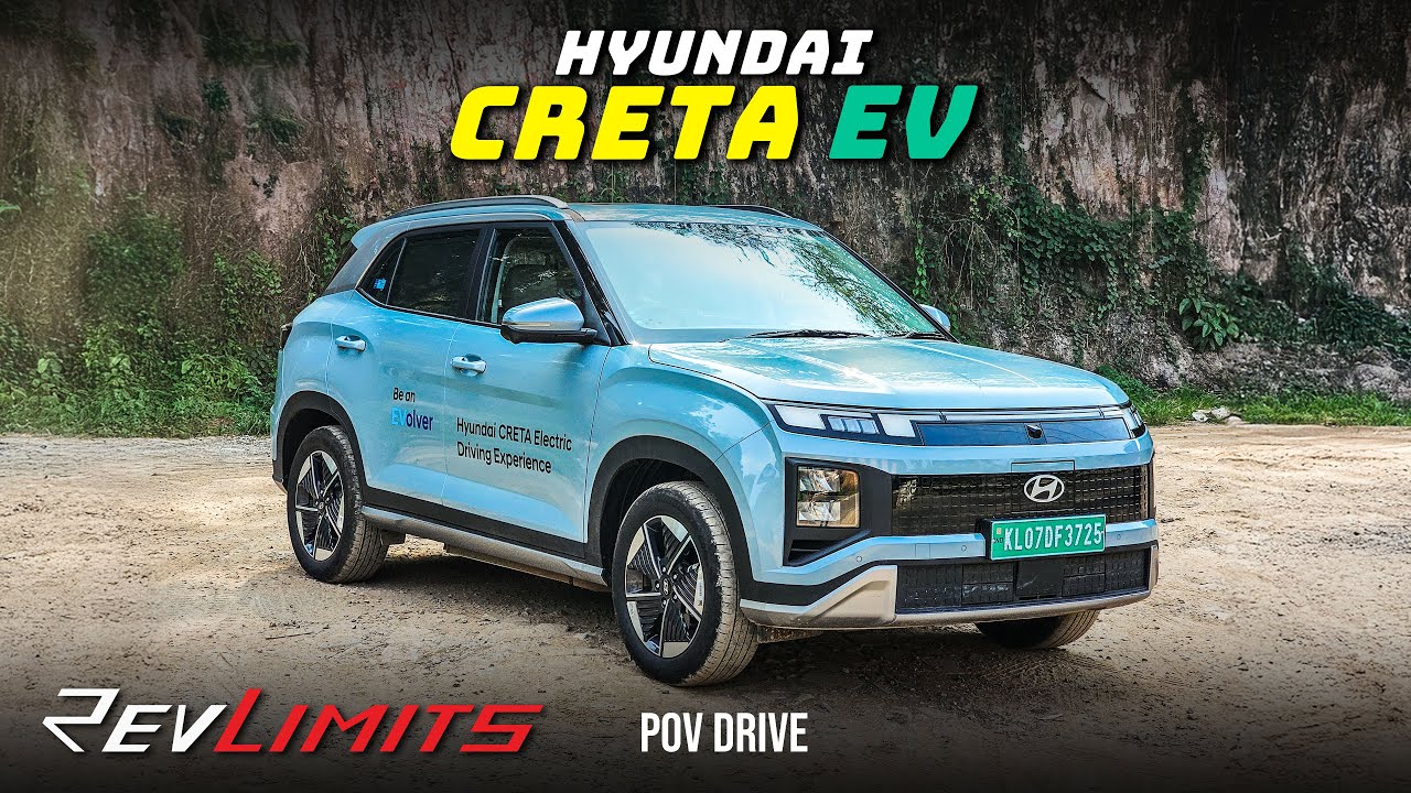 2025 Hyundai CRETA EV | Electric Excellence LR | #povtestdrive #257 | RevLimits #cretaev