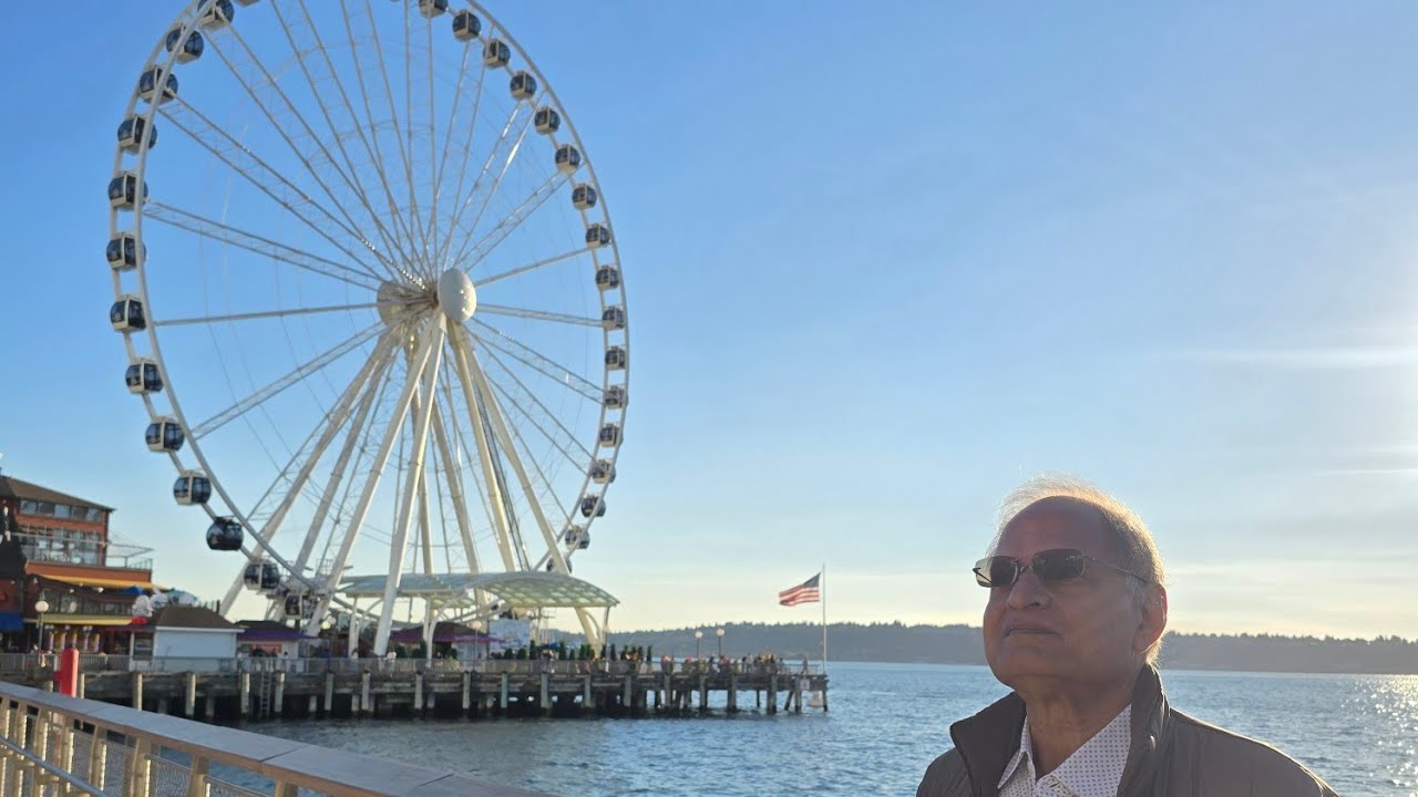 Большое колесо обозрения в Сиэтле