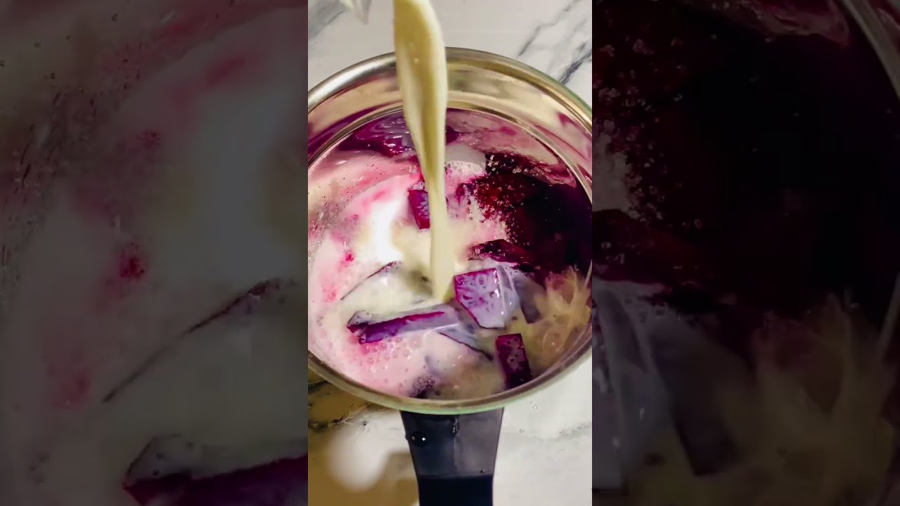 Beetroot milkshake 😋😋| Beetroot Milkshake recipe 