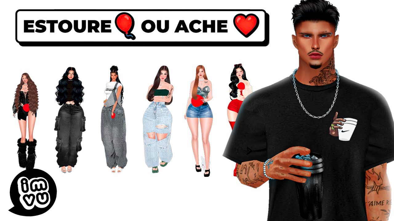 ESTOURE O BALÃO OU ENCONTRE SEU AMOR | IMVU #2