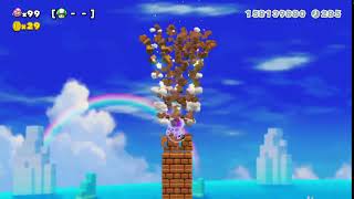 スーパーマリオメーカー２「レンガの噴水」 screenshot 1