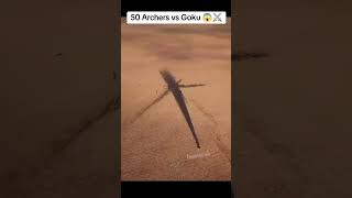 50 arqueiros vs goku #simulator #jogos #fyp