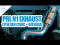 PRL Motorsports N1 Exhaust System for the 11th Gen Civic & Integra!